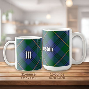 Tasse de café Clan Johnston Tartan