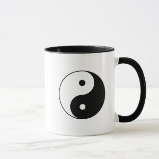 tasse de café classique de yin~yang