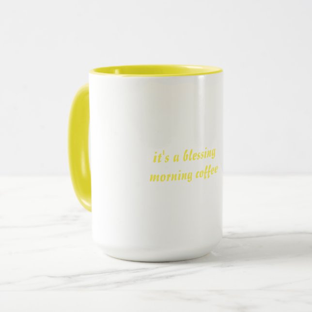 tasse de café combinée (Devant gauche)