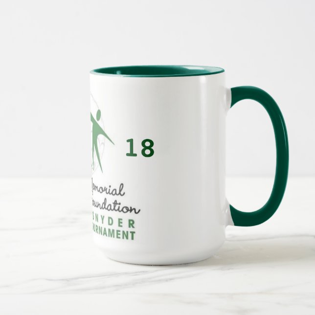 Tasse de café commémorative annuelle de 18 (Droite)