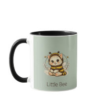 Tasse de café Costume de Bumblebee de Chat Vintage