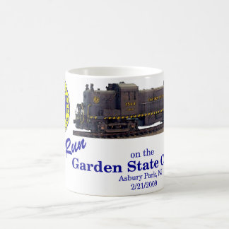 Tasse de café courue "par bout"