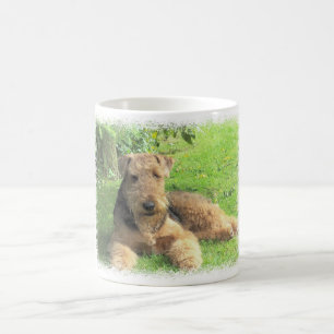 Tasse de café d'Airedale Terrier