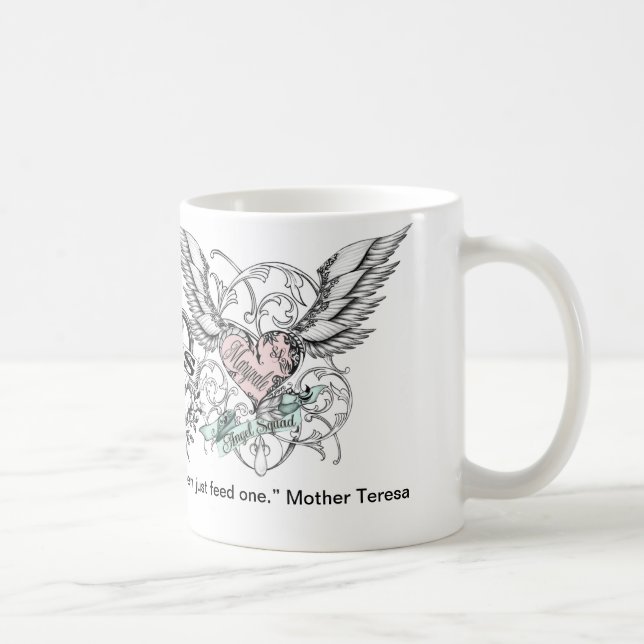 Tasse de café d'anges de panthères de Maryvale (Droite)
