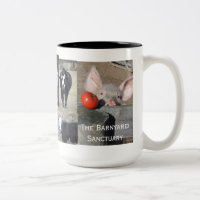 tasse de café d'animal de ferme