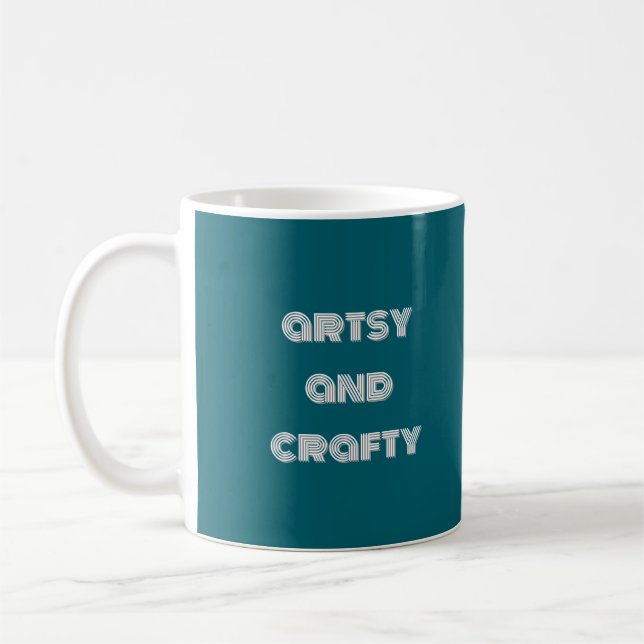 tasse de café d'art et artisanat (Gauche)