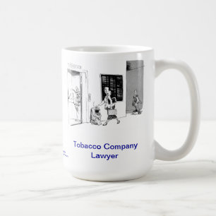 Tasse de café d'avocat de Dead Lawyer™ Tobacco