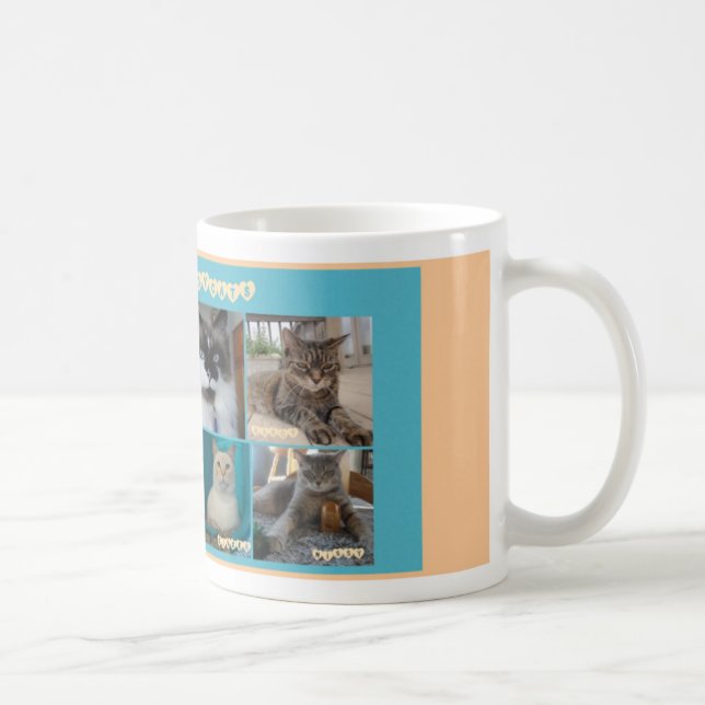 tasse de café de 11 onces avec le PipersPuddycats (Droite)