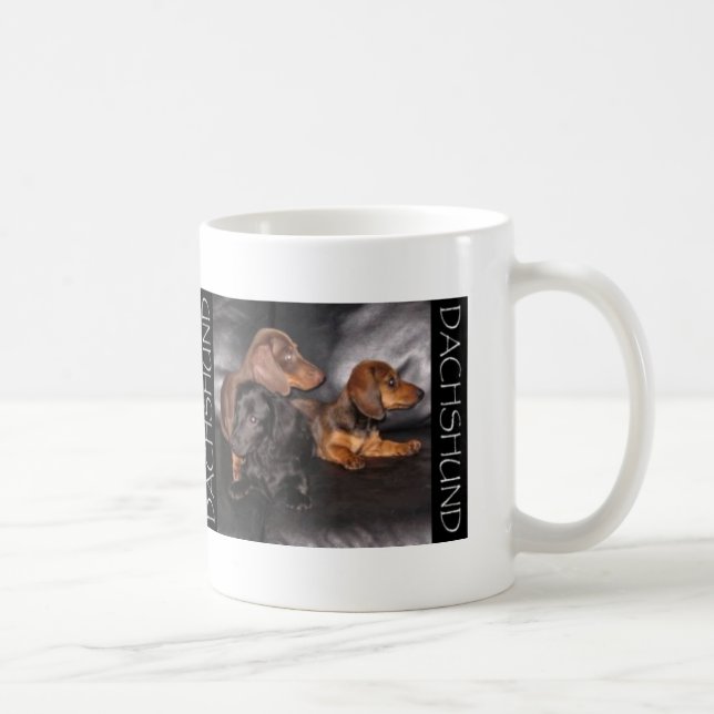 Tasse de café de 3 Doxie (Droite)