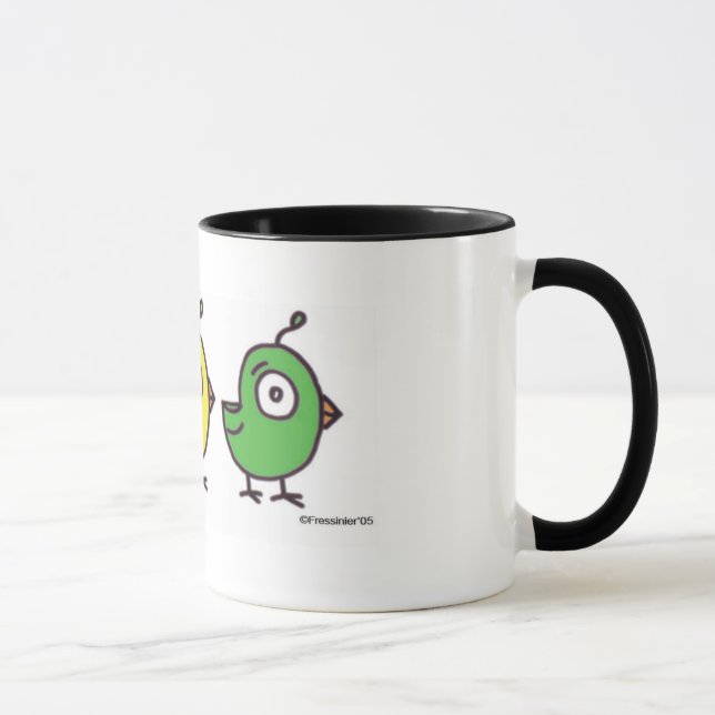 Tasse de café de 3 petite birdies (Droite)