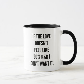 tasse de café de 90s R&B
