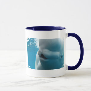 Tasse de café de baleine de beluga