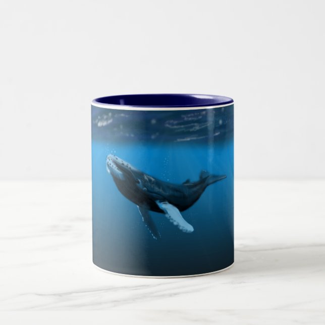 Tasse de café de baleine de bosse (Centre)
