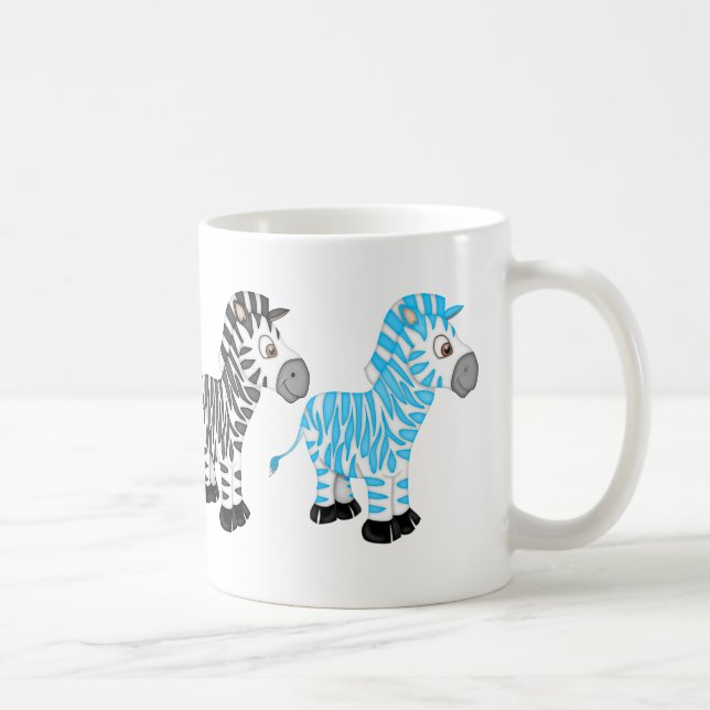 Tasse de café de bande dessinée d'amusement (Droite)