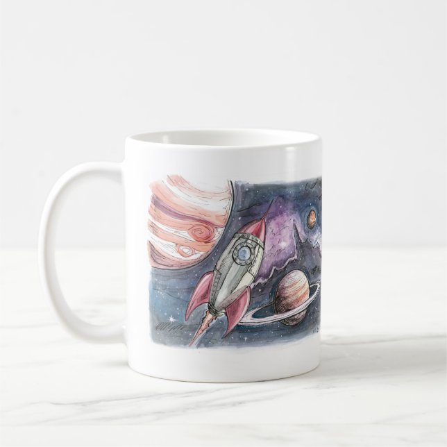 Tasse de café de bateau de Rocket (Gauche)