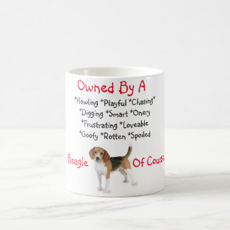 Tasse de café de beagle