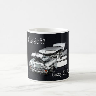 Tasse de café de Bel Air de Chevy du classique 57