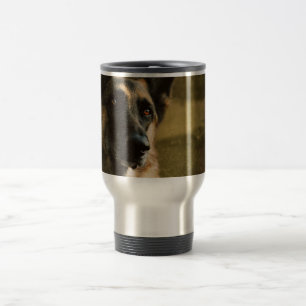 Tasse de café de berger allemand