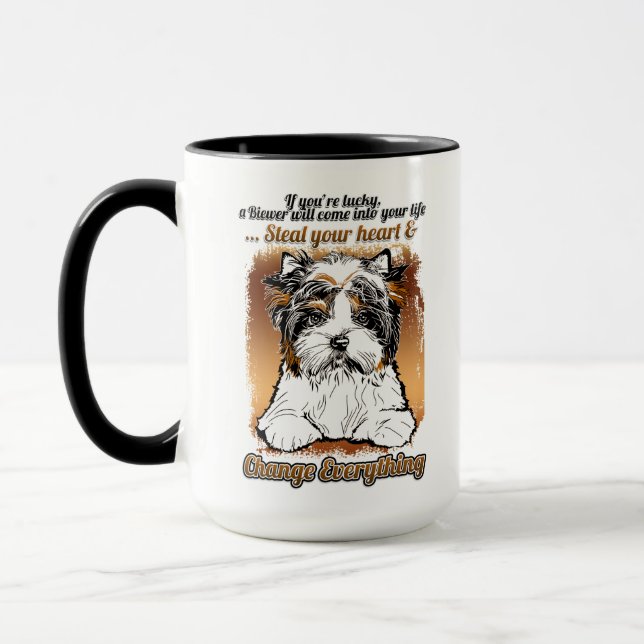 Tasse de café de Biewer Terrier (Gauche)