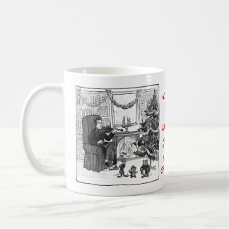 Tasse de café de BLEU et de SIGNE de série de