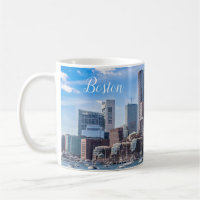 Tasse de café de Boston Massachusetts Front de mer