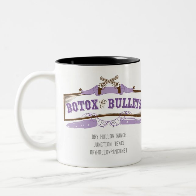 Tasse de café de botox et de balles (Gauche)