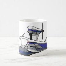 Tasse de café de Buccaneer de lac seaplane