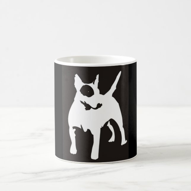Tasse de café de bull-terrier (Centre)