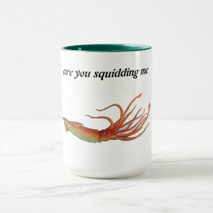 tasse de café de calmar