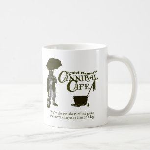 Tasse de café de cannibale