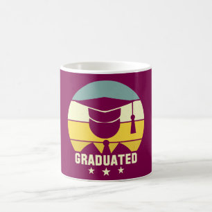 Tasse de café de célébration de remise de diplôme