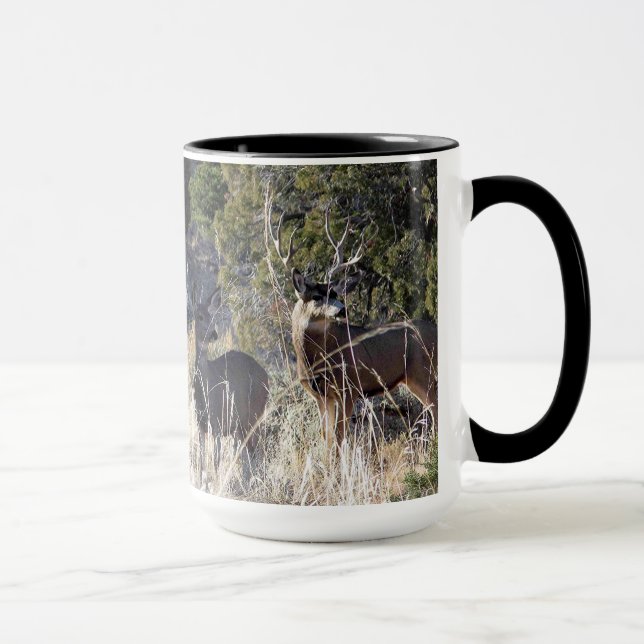 TASSE DE CAFÉ DE CERFS COMMUNS (Droite)