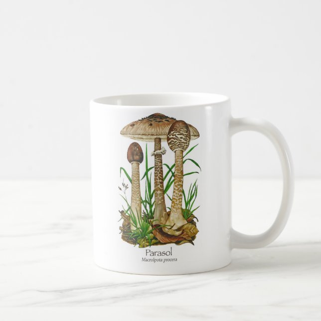 Tasse de café de champignon de parasol (Droite)