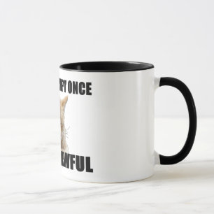 Tasse de café de chat de zen