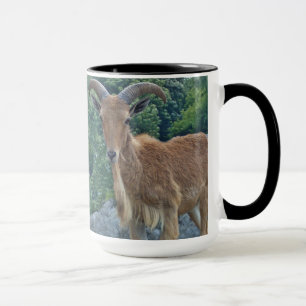 Tasse de café de chèvre de montagne