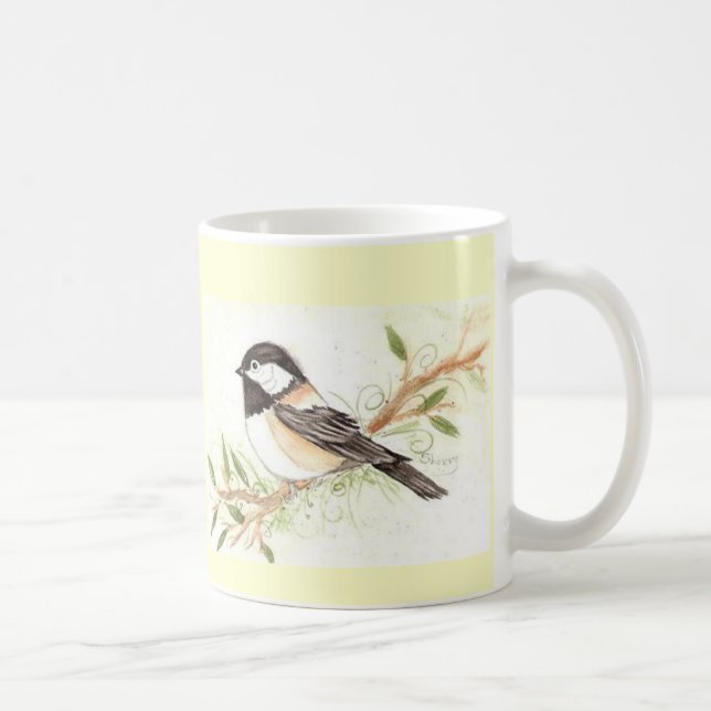 Tasse de café de Chickadee (Droite)
