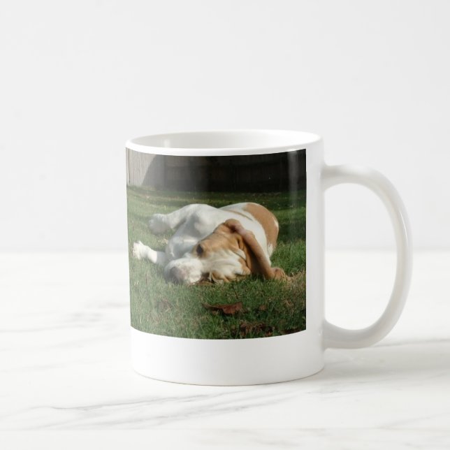 Tasse de café de chien de basset-hound (Droite)