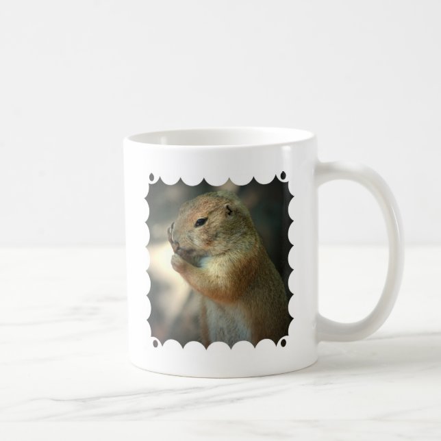 Tasse de café de chien de prairie (Droite)
