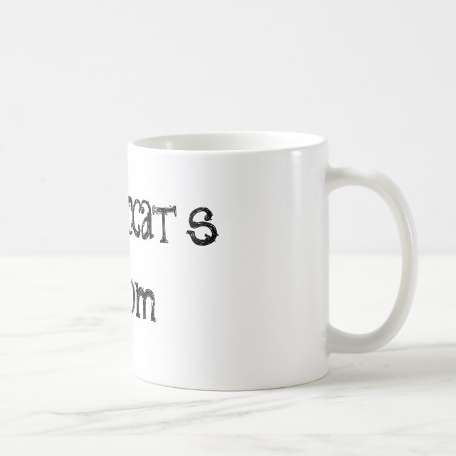 Tasse de café de citation de la maman du chat de (Droite)