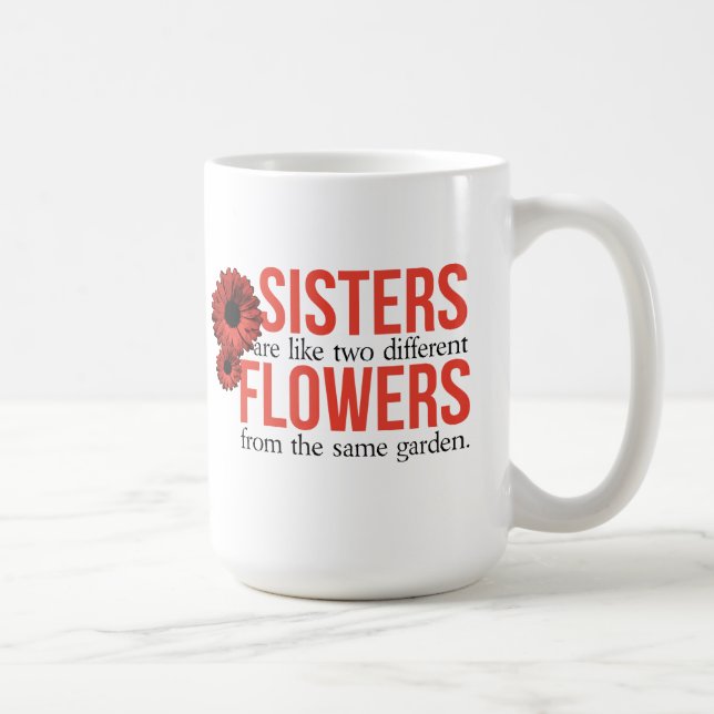 Tasse de café de citation de soeur (Droite)