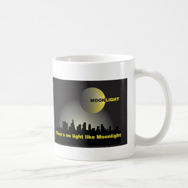 Tasse de café de club de fan de clair de lune (Droite)