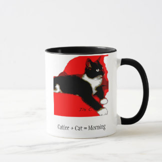 Tasse de café de collection de Meowu (jaspe)