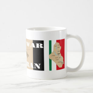 Tasse de café de combattant d'Irak