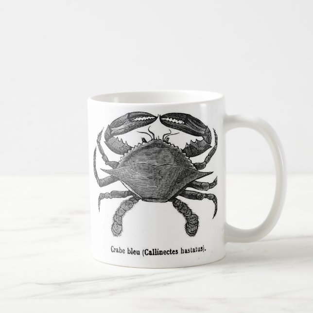 Tasse de café de crabe bleu (Droite)