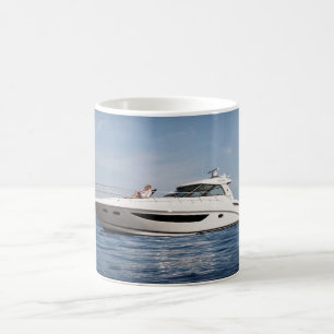 Tasse de café de croiseur de rayon de mer