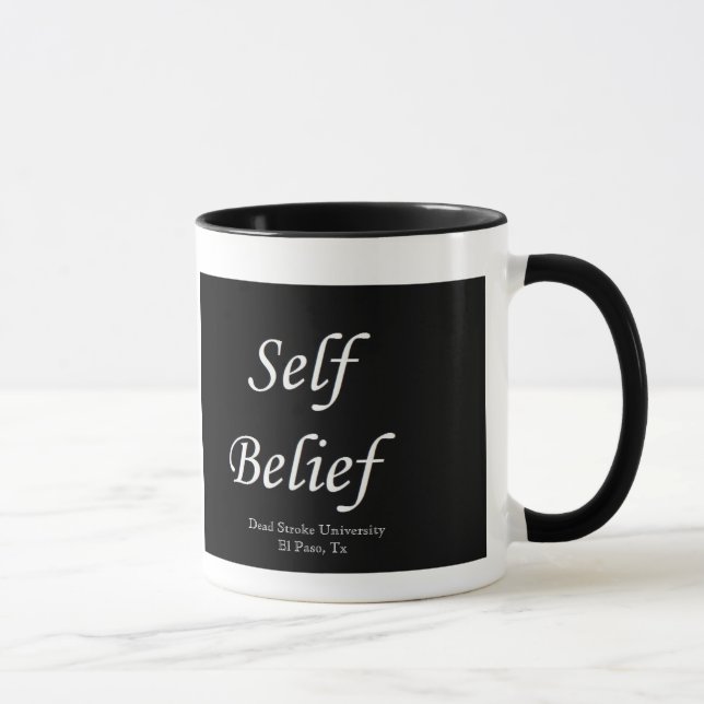 Tasse de café de croyance d'individu (Droite)