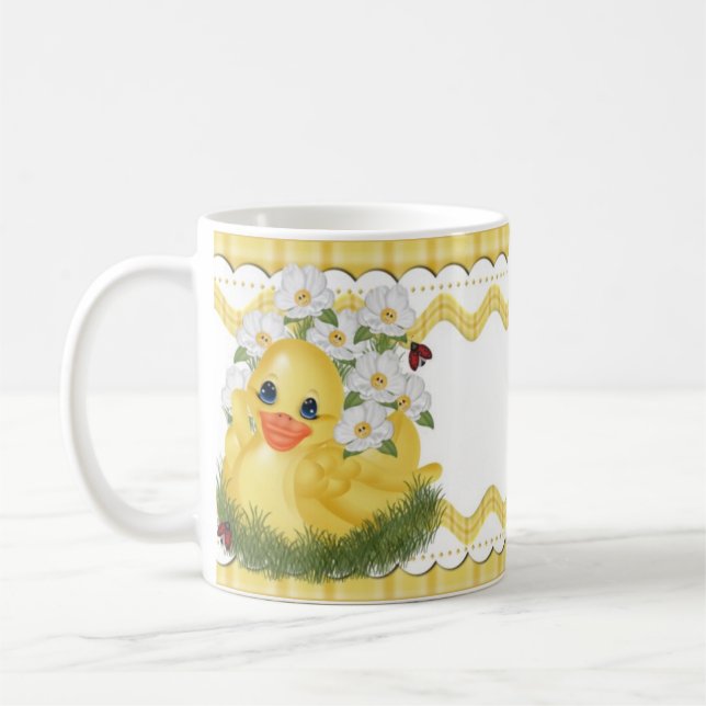Tasse de café de CuddleCreek® SunnyDuck (Gauche)