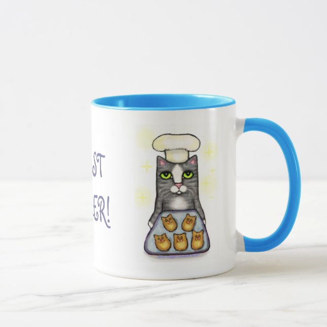 Tasse de café de cuisson de chat de chef (Droite)
