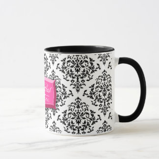 tasse de café de damassé du souffle 311-Pink