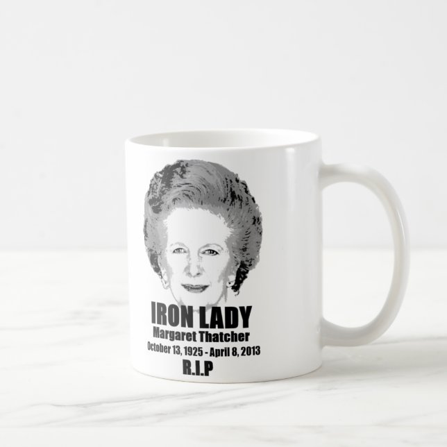 Tasse de café de Dame de fer de Margaret Thatcher (Droite)